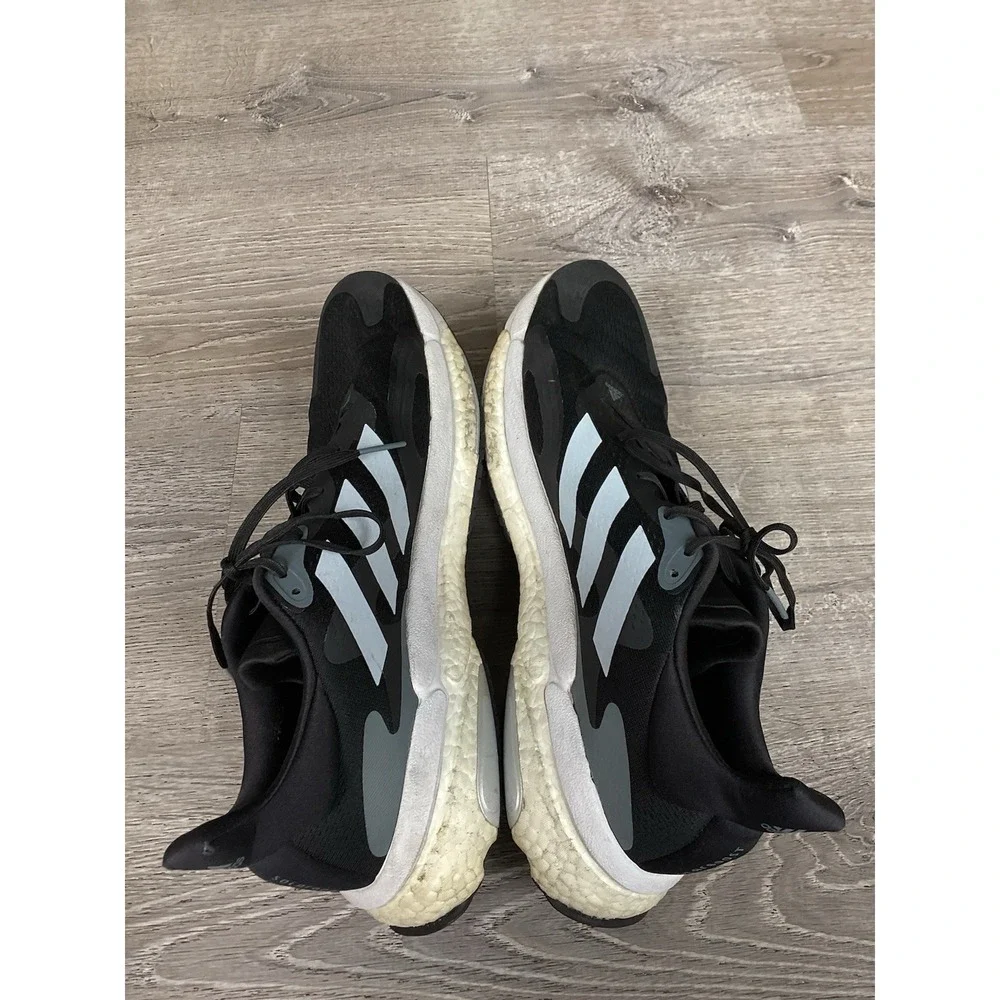 Adidas Black Solar Boost Ultra Running Race Shoes Mens 12.5 Sneakers FW9137